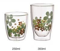 Heat Resistant Double Wall Drinking Glasses