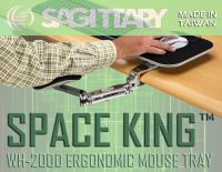 Space King Adjustable Arm Support &amp;amp; Mouse Tray