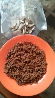 Mahogany seeds cake powder