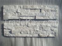 White Quartzite Ledges Stone