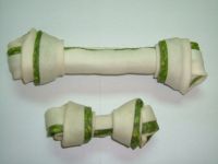 White knotted bone insert munchy