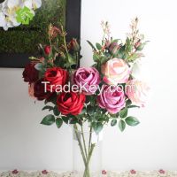 hot sale cheap price for artificial craft rose flower