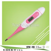 COCET flexible type digital thermometer for human body