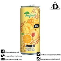 Mixed Fruit Juice Drink With Bits