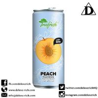 Peach Juice Drink With Bits