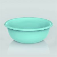Hot selling plastic round basin C137 Green