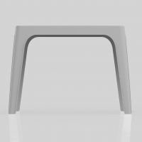 Plastic table with high quality & best  H170 Grey