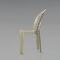 Plastic Chair with comfortable designs and high quality suit life space F815 Bar Chair-Cream