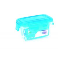 BPA free rectangle keep fresh plastic food storage containers with airtight lid
