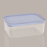 Plastic Food Containers are safe for use in the microwave, feature airtight lids, 100% BPA free L20403-5