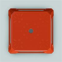 Plastic chairs are comfortable and solid designs, use premium materials, variety of shapes F4 Low Stool- Orange