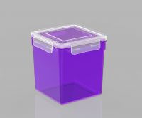 Best useful plastic food storage container Sina L1186 Dark Violet