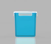 Best useful plastic food storage container Sina L1186 Dark Sky Blue