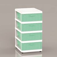 Plastic Cabinet with sophisticated designs, snugly shape, convenient for storing