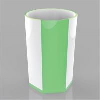 Hot product: Hexa cup, nice design with 2 colors and 6 edges, easy to handle makes your life fresh L1636-Green