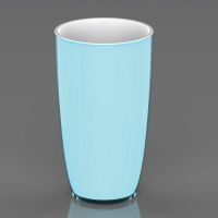 Hot product: Rainbow cup 100% BPA free, safe for health, bright color L1637-Blue