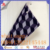 Guangzhou high quality embossed pvc leather for sofa , bag car seat , shoe ect