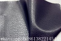 Factort price lichee pattern embossed pvc leather for car seat , sofa
