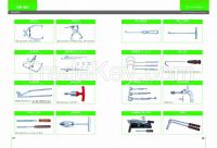 Bow, Rack, Plier, Handle, File,Chuck, Hook, Introducer, Clamp, Drill and Cutter