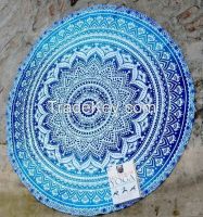 Roundie Ombre Yoga Mat Beach Use 42 Inch