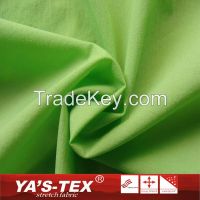 New Light weight soft handfeel green plain dyed spandex nylon fabric