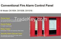 4 Zone Wire Fire Alarm Control Panel with Sound Output Conventional Fire Alarm Control Panel Initiating Device Circuitshs-Ck1004