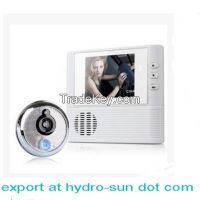 Digital wireless peephole viewer camera with 2.8'' LCD screen