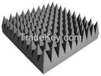Self adhesive Pyramid Shaped sound absorption Acoustic Foam Panel