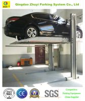 two post car parking lift with CE