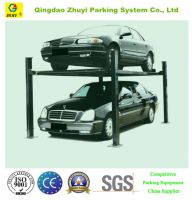 Hydraulic Four Post Car Parking Lift for Home Use