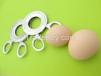 2016 Newest Design Stainless steel Eggshell Cutter, Handy Kitchen Egg Tools