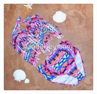 Grandlong Foreign Trade In Europe And America New Women Fat Fringed Bikini Swimsuit