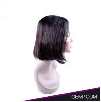 Best Quality Soft Customized Human Hair Wigs With Bangs Short