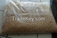 Animal feed wood pellets