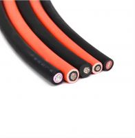 Tuv Certificated Solar Dc 10awg 4mm2 6mm2 Dc Pv Solar Panel Cable 10mm Core Pv1f Solar Cable