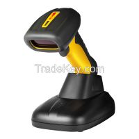 Wireless laser barcode scanner