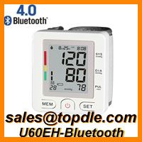 U60EH-Bluetooth WRIST STYLE BLOOD PRESSURE MONITOR WITH BLUETOOTH