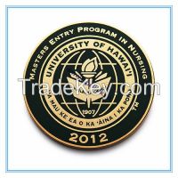 Antique double COINS customization, custom brooch pins, Metal MEDALS