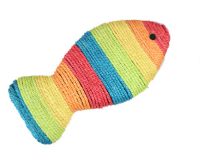 Sisal Fish Scratching Board for Kitten Toy