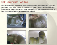 GRP lamination welding