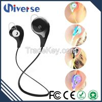Shenzhen Custom New popular products mp3 stereo wireless sport bluetooth earphone&headphones