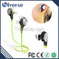 2016 hot new wireless stereo sports bluetooth earphone with MIC