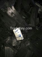 Charcoal mix softwoods and hardwoods