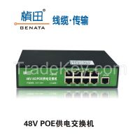 8-port 10/100m Poe Switch(built-in Power Adapter)