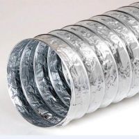 China supplier high quality fire resistant 12 inch flexible aluminum foil duct for air conditioner