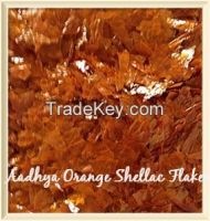 Orange Shellac Flakes 