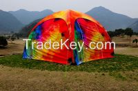 HIgh quality4x4, 5x5, 6x6 inflatable tent, arch dome tent for sale