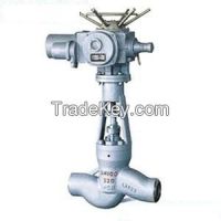 the power station electric welding power cut-off 0f globe valve