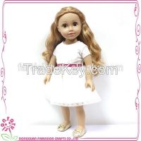 2016 New Item 18 Inch Lovely Plastic Fashion New Doll Toy Wholesale