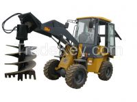 HCN BM02 hydraulic earth auger for wheel loader